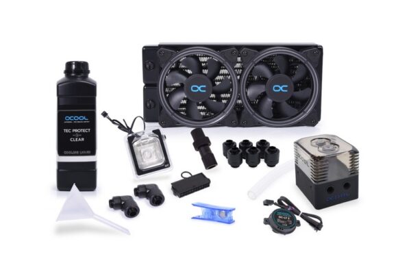 Alphacool St30 Procesador Kit De Refrigeración Líquida 12 Cm Negro