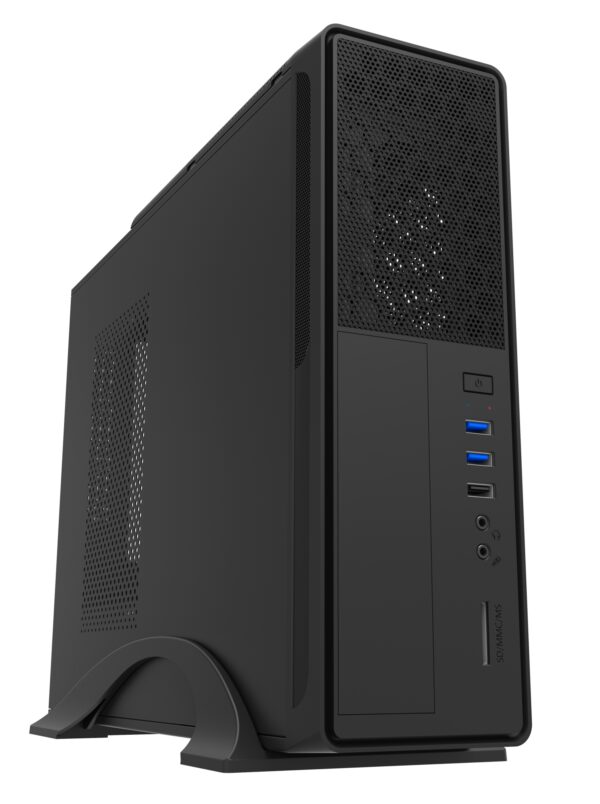 Caja Slim Micro Atx Unyka 2010 Negra 52085