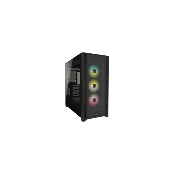 Corsair Icue 5000X Rgb Caja Torre Gaming Midi Tower Negro