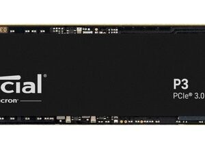 Crucial P3 M.2 1000 Gb Pci Express 3.0 3D Nand Nvme