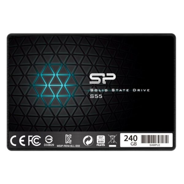 Disco Ssd Sp Slim S55 240Gb 2.5P Sp240Gbss3S55S25