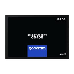 Goodram Cx400 Disco Ssd 2.5 Gen.2 128Gb Serial Ata Iii 3D Tlc Nand Negro Azul