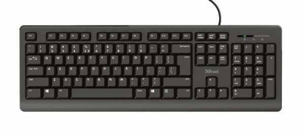 Trust Primo Teclado Usb Qwerty Universal Español Negro